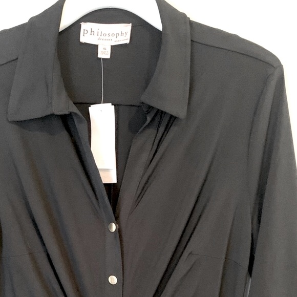 Philosophy size XL Tie Front Dress - Picture 6 of 15